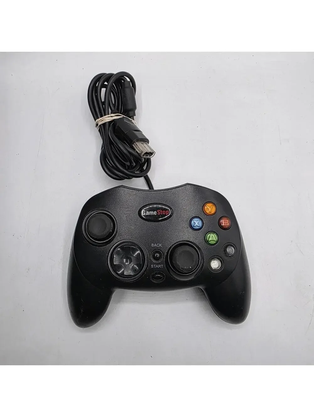 GameStop Wired Controller for Original Xbox Console Black BB-136 Tested Working